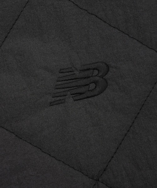 NEW BALANCE（ニューバランス）の「キルティングロングジャケット（ダウンジャケット/コート・レディース・ダークグレー/カーキ・SMALL/MEDIUM/LARGE/X-LARGE）」の7枚目の写真