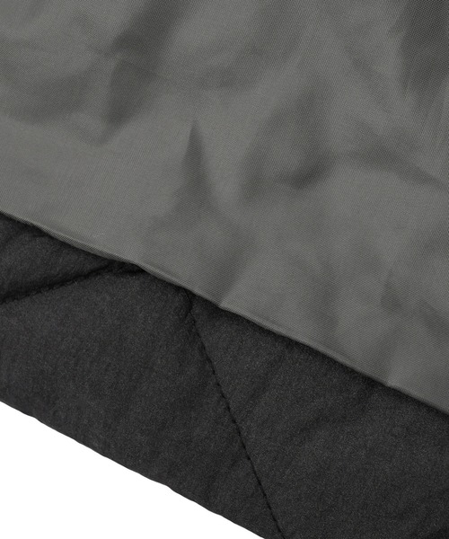 NEW BALANCE（ニューバランス）の「キルティングロングジャケット（ダウンジャケット/コート・レディース・ダークグレー/カーキ・SMALL/MEDIUM/LARGE/X-LARGE）」の12枚目の写真