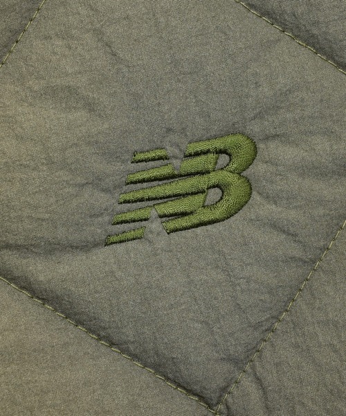 NEW BALANCE（ニューバランス）の「キルティングロングジャケット（ダウンジャケット/コート・レディース・ダークグレー/カーキ・SMALL/MEDIUM/LARGE/X-LARGE）」の18枚目の写真