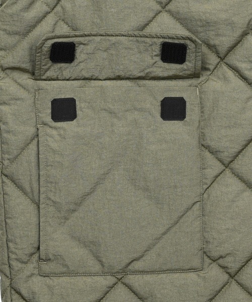 NEW BALANCE（ニューバランス）の「キルティングロングジャケット（ダウンジャケット/コート・レディース・ダークグレー/カーキ・SMALL/MEDIUM/LARGE/X-LARGE）」の20枚目の写真