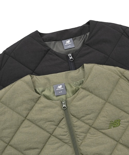 キルティングロングジャケット（ダウンジャケット/コート）｜New