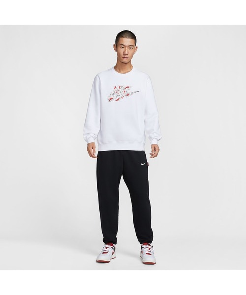 NIKE（ナイキ）の「【別注】ナイキ NIKE ナイキ クラブ BB クルー L/S トップ MECHA 限定コラボ（スウェット・メンズ・ブラック/ホワイト・S/M/L/LL/3L）」の4枚目の写真