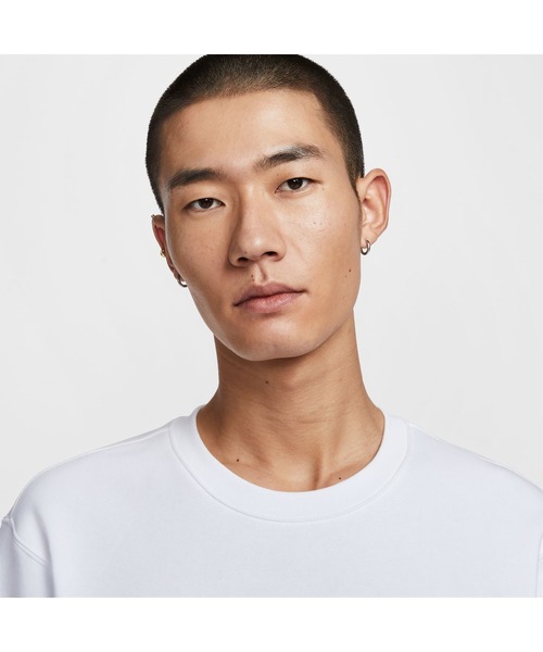 NIKE（ナイキ）の「【別注】ナイキ NIKE ナイキ クラブ BB クルー L/S トップ MECHA 限定コラボ（スウェット・メンズ・ブラック/ホワイト・S/M/L/LL/3L）」の5枚目の写真