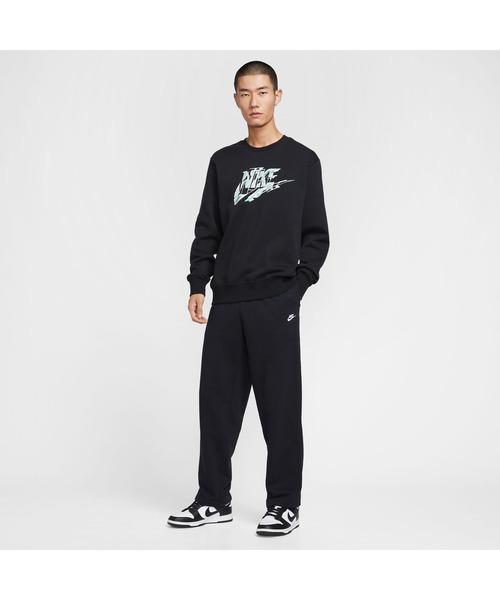 NIKE（ナイキ）の「【別注】ナイキ NIKE ナイキ クラブ BB クルー L/S トップ MECHA 限定コラボ（スウェット・メンズ・ブラック/ホワイト・S/M/L/LL/3L）」の7枚目の写真