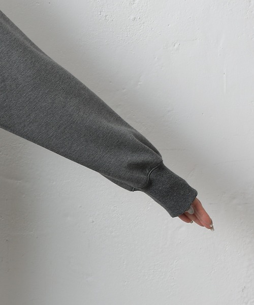 COLONY 2139（コロニートゥーワンスリーナイン）の「ダンボールVネックワンピース（ワンピース・レディース・グレー/チャコールグレー/ブラック・FREE）」の12枚目の写真