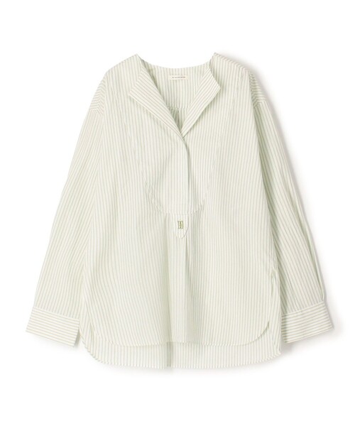 BY MALENE BIRGER(バイマレーネビルガー)の「BY MALENE BIRGER FAYETTE プルオーバーシャツ(シャツ/ブラウス・レディース・ライトグリーン・34)」の1枚目の写真