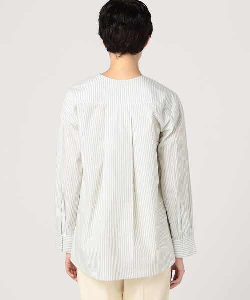 BY MALENE BIRGER(バイマレーネビルガー)の「BY MALENE BIRGER FAYETTE プルオーバーシャツ(シャツ/ブラウス・レディース・ライトグリーン・34)」の5枚目の写真