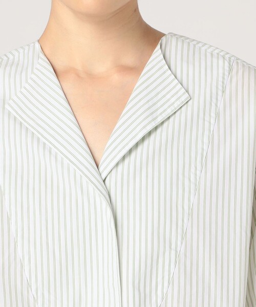 BY MALENE BIRGER(バイマレーネビルガー)の「BY MALENE BIRGER FAYETTE プルオーバーシャツ(シャツ/ブラウス・レディース・ライトグリーン・34)」の6枚目の写真