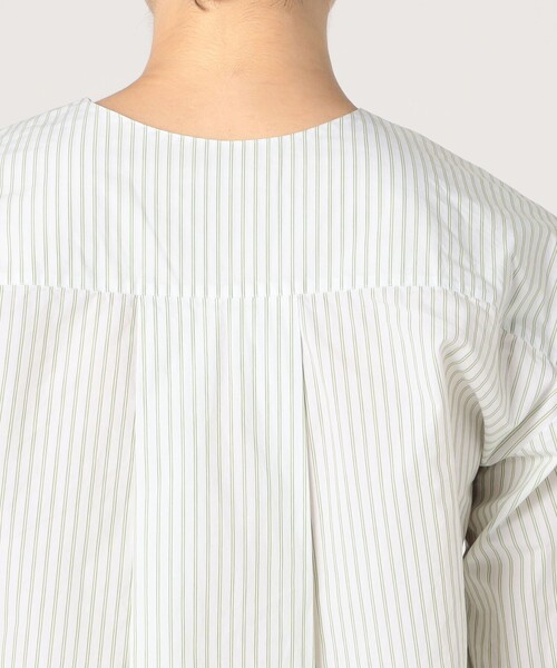 BY MALENE BIRGER(バイマレーネビルガー)の「BY MALENE BIRGER FAYETTE プルオーバーシャツ(シャツ/ブラウス・レディース・ライトグリーン・34)」の7枚目の写真