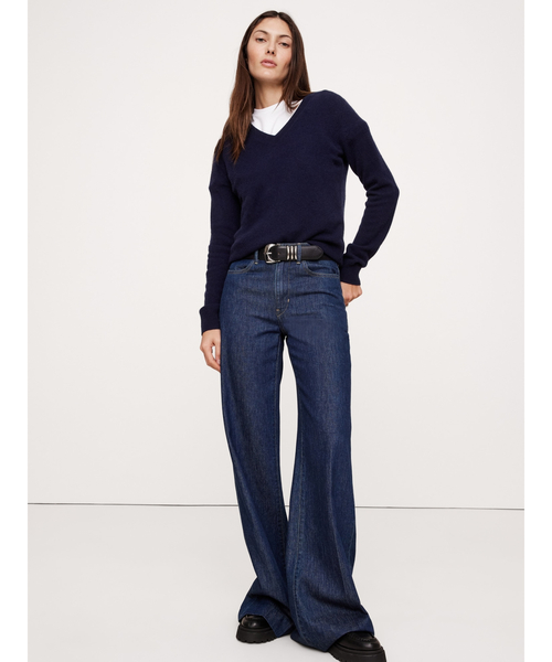 Banana Republic（バナナリパブリック）の「ライトウェイト カシミヤ Vネックセーター（ニット/セーター・レディース・ピンク系その他/アイボリー/レッド/ブルー/ネイビー/ベージュ・L/M/XS/S）」の20枚目の写真