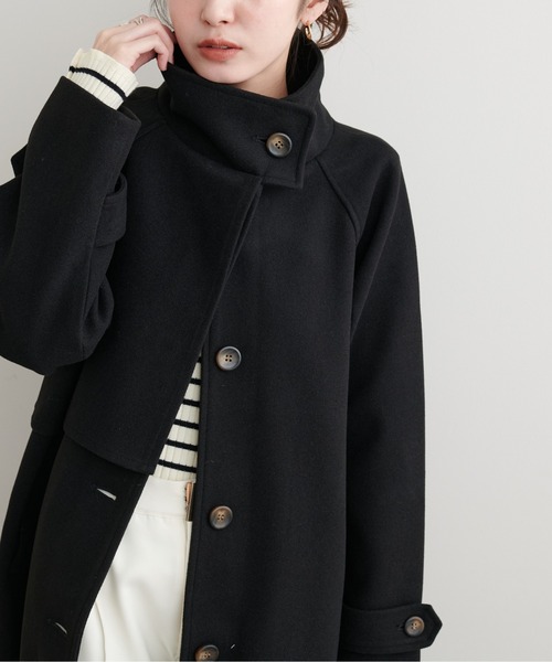 ナチュラルクチュール　コート キャンディースリーブトレンチコート | natural couture(ナチュラル