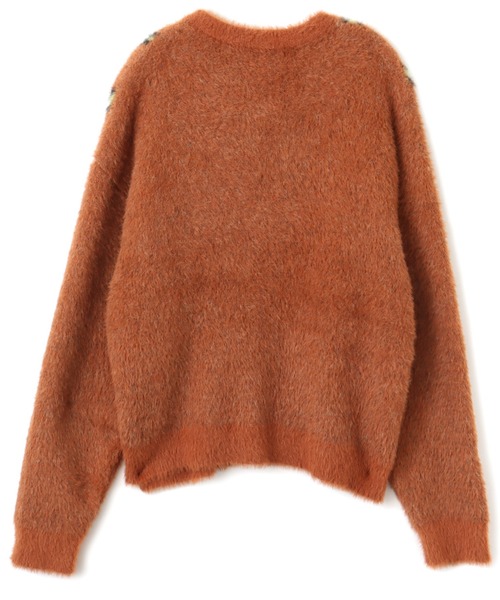 atmos pink(アトモスピンク)の「MARIA SAKURAI x atmos pink ブランコ Knit Cardigan / マリア サクライ アトモス ピンク ブランコ ニット カーディガン 【SP】(カーディガン/ボレロ・レディース・パープル/ブラウン・FREE)」の8枚目の写真