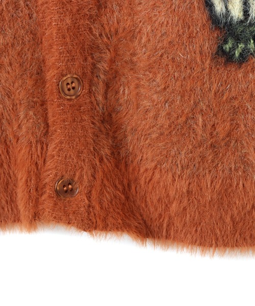 atmos pink(アトモスピンク)の「MARIA SAKURAI x atmos pink ブランコ Knit Cardigan / マリア サクライ アトモス ピンク ブランコ ニット カーディガン 【SP】(カーディガン/ボレロ・レディース・パープル/ブラウン・FREE)」の7枚目の写真