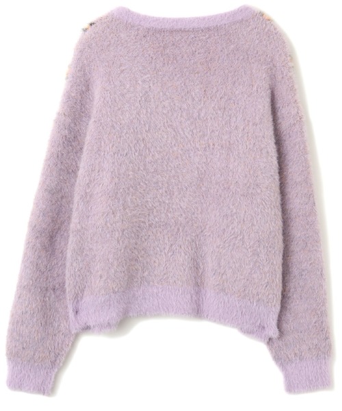 atmos pink(アトモスピンク)の「MARIA SAKURAI x atmos pink ブランコ Knit Cardigan / マリア サクライ アトモス ピンク ブランコ ニット カーディガン 【SP】(カーディガン/ボレロ・レディース・パープル/ブラウン・FREE)」の15枚目の写真