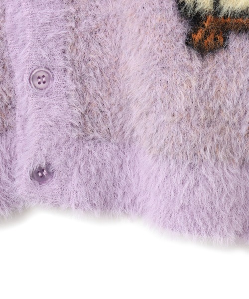 atmos pink(アトモスピンク)の「MARIA SAKURAI x atmos pink ブランコ Knit Cardigan / マリア サクライ アトモス ピンク ブランコ ニット カーディガン 【SP】(カーディガン/ボレロ・レディース・パープル/ブラウン・FREE)」の14枚目の写真