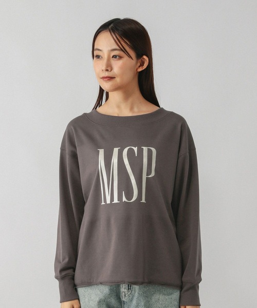 【着用回数(少)】 yori 速乾裏毛プルオーバー グレー セール】乾きやすいミニ裏毛プリントプルオーバー/580943