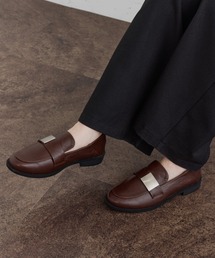 DFFUR.（ディフル）の「メタルアクセントマットローファー（ローファー）」