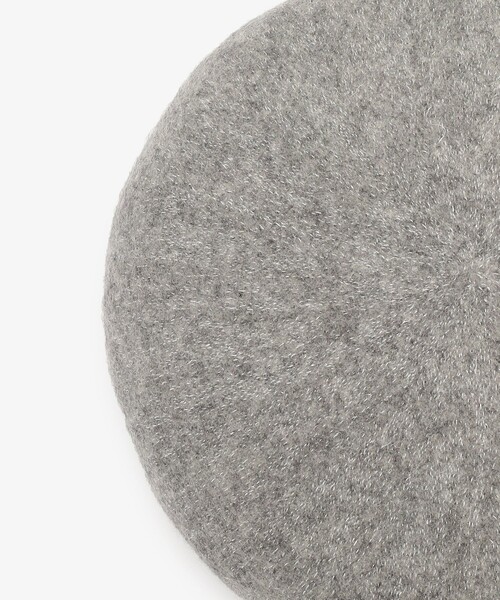 Afternoon Tea（アフタヌーンティー）の「ラメベレー帽（ハンチング/ベレー帽・レディース・パープル/アイボリー/グレー・ONE SIZE）」の11枚目の写真