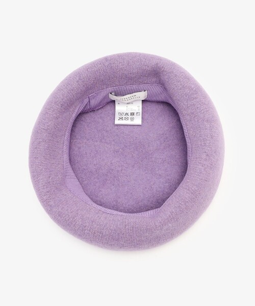 Afternoon Tea（アフタヌーンティー）の「ラメベレー帽（ハンチング/ベレー帽・レディース・パープル/アイボリー/グレー・ONE SIZE）」の9枚目の写真