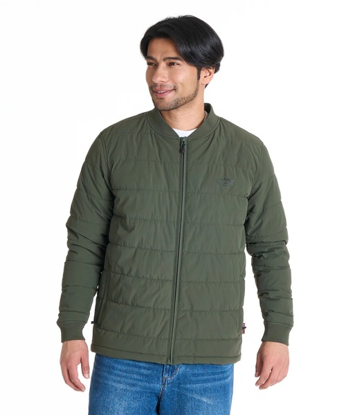 BILLABONG（ビラボン）の「BILLABONG メンズ ADIV PUFF JK ジャケット 【2025年秋冬モデル】 @autumn/ビラボンロゴワンポイントナイロンジップアップパフジャケット（ブルゾン・メンズ・ブラック/アーミー・MEDIUM/LARGE/X-LARGE）」の10枚目の写真