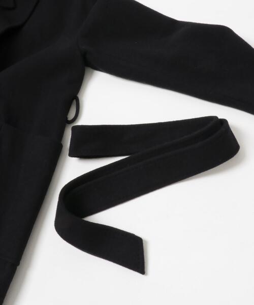 URBAN RESEARCH ROSSO WOMEN（アーバンリサーチ　ロッソ）の「ウールカシミヤコート（その他アウター・レディース・ブラック/ダークブラウン・38/36）」の14枚目の写真