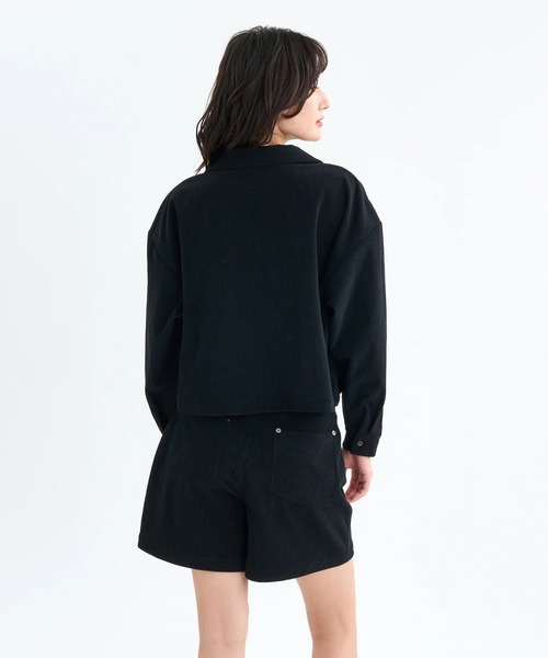 RVCA(ルーカ)の「RVCA レディース CLOVER CORDUROY SHIRT 長袖シャツ 【2025年秋冬モデル】 @autumn/ルーカコーデュロイシャツ(シャツ/ブラウス・レディース・ブラック/ブラウン系その他/ブルー系その他・MEDIUM)」の15枚目の写真