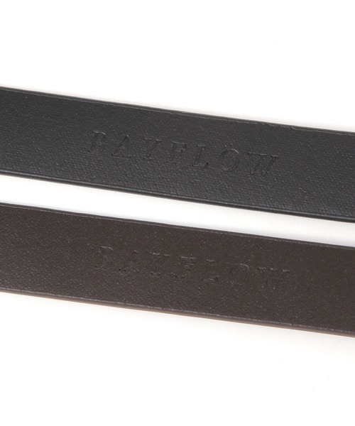 BAYFLOW（ベイフロー）の「レザーベーシックベルト（その他小物・メンズ・ブラウン/ブラック・FREE）」の9枚目の写真