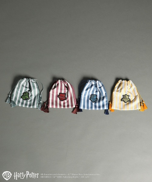 Green　Parks（グリーンパークス）の「ハリー・ポッター/ストライプきんちゃく（その他小物・レディース・グリーン/レッド/イエロー/ブルー・FREE）」の5枚目の写真