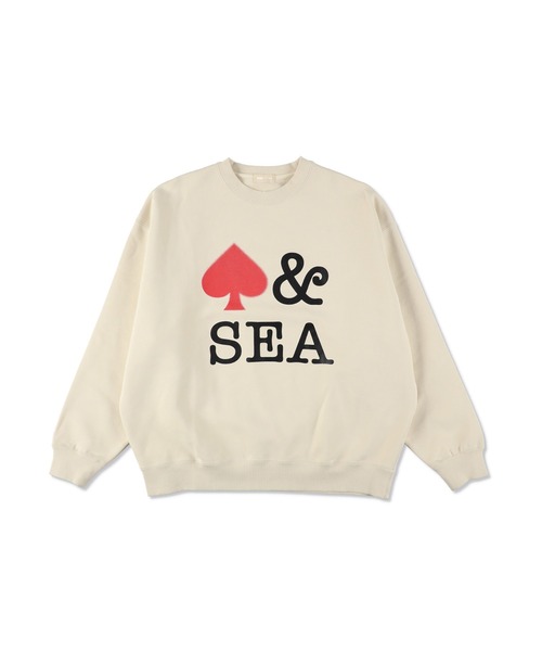 CREWNECK SWEATSHIRT(SPADE)（スウェット）｜WIND AND SEA（ウィン