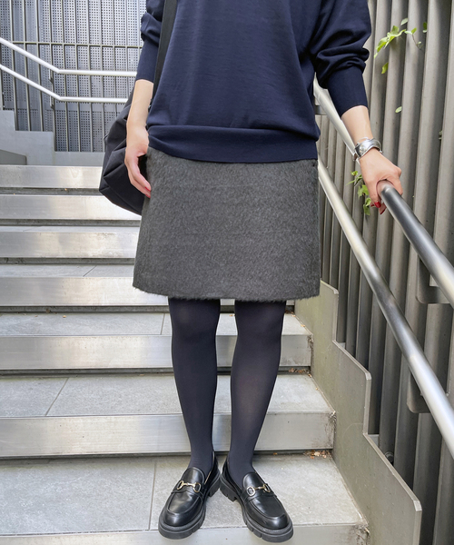 追加》シャギーミニスカート（スカート）｜Spick & Span（スピック