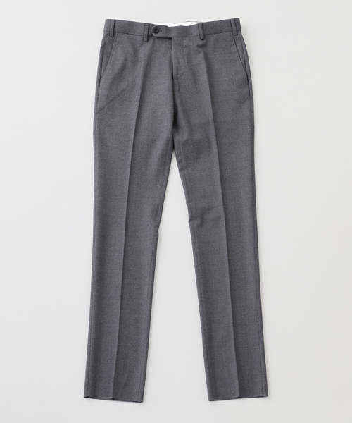 GERMANO(ジェルマーノ)の「GERMANO (ジェルマーノ) Washable Saxony スラックス(スラックス・メンズ・チャコールグレー/グレー/ネイビー・44/46/48/50)」の2枚目の写真