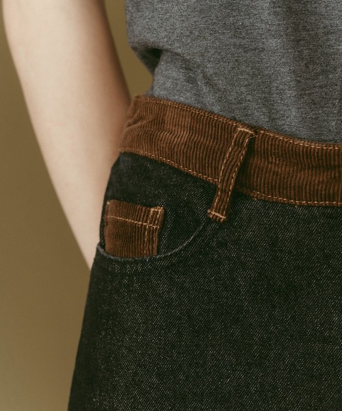 Knuth Marf 茶　ブーツカットデニム Knuth Marf 茶 ブーツカットデニム Knuth Marf 茶 ブーツカットデニム