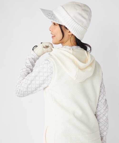 marie claire(マリ・クレール)の「【marie claire:マリ.クレール】レディースワンピースベスト ゴルフ(ワンピース・レディース・ブラック/ブルー/オフホワイト・MEDIUM/LARGE/X-LARGE/SMALL)」の10枚目の写真