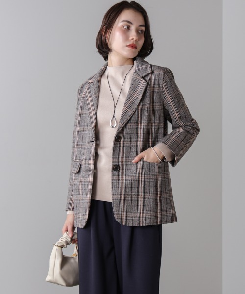 Bou Jeloud（ブージュルード）の「ハイネック総針ニットプルオーバー（ニット/セーター・レディース・ベージュ/グリーン/ブラック/B/レッド/C/A/オフホワイト・FREE）」の15枚目の写真