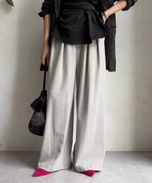 DouDou | ウォームタックワイドパンツ(その他パンツ)