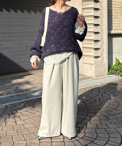セール】ウォームタックワイドパンツ（その他パンツ）｜DouDou