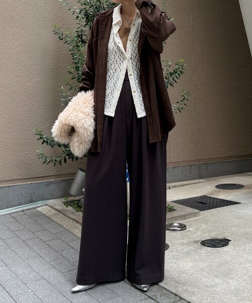 セール】ウォームタックワイドパンツ（その他パンツ）｜DouDou