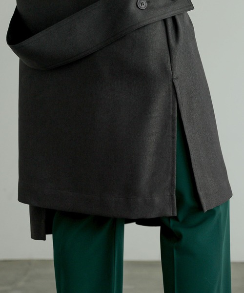 n'OrLABEL（ノアールレーベル）の「『左ドレープノースリーブドレス』（ベスト・レディース・ブラック/グレー/テラコッタ・FREE）」の14枚目の写真