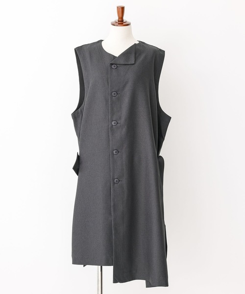 n'OrLABEL（ノアールレーベル）の「『左ドレープノースリーブドレス』（ベスト・レディース・ブラック/グレー/テラコッタ・FREE）」の18枚目の写真