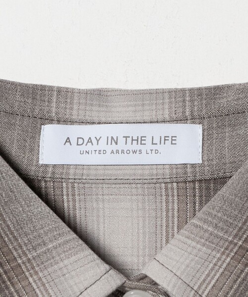 A DAY IN THE LIFE UNITED ARROWS(アデイインザライフユナイテッドアローズ)の「チェック レギュラーシャツ <A DAY IN THE LIFE>(シャツ/ブラウス・レディース・その他1/その他2・FREE)」の4枚目の写真