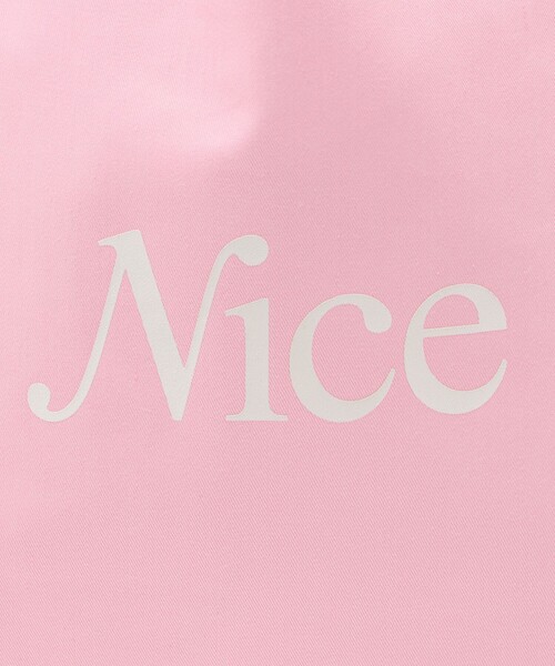 NICE WEATHER（ナイスウェザー）の「＜NICE WEATHER＞SIGNATURE ロゴ トートバッグ 3（トートバッグ・メンズ・ライトピンク/ライトブルー/ブラック/ダークグリーン/ライム/ライトグレー/オレンジ・FREE）」の8枚目の写真
