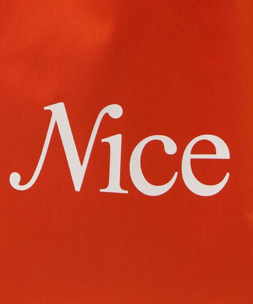 NICE WEATHER（ナイスウェザー）の「＜NICE WEATHER＞SIGNATURE ロゴ トートバッグ 3（トートバッグ・メンズ・ライトピンク/ライトブルー/ブラック/ダークグリーン/ライム/ライトグレー/オレンジ・FREE）」の13枚目の写真
