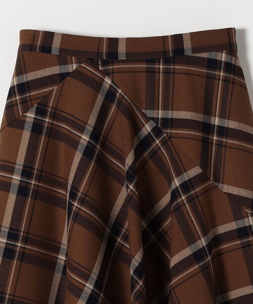 セール】quaranciel:〈洗濯機可能〉アシンメトリー ヘム フレア