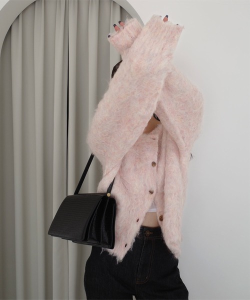 nanamiさんコラボ ]前後2wayシャギーニットトップス（ニット/セーター