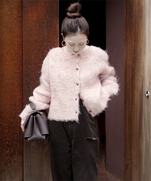 nanamiさんコラボ ]前後2wayシャギーニットトップス（ニット/セーター