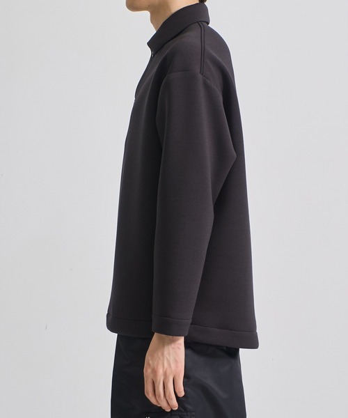 THE PERMANENT EYE(ザパーマネントアイ)の「【CITY TOKYO/シティートーキョー】Multi-relax スキッパーポロシャツ(ポロシャツ・メンズ・ブラック・1/2)」の4枚目の写真