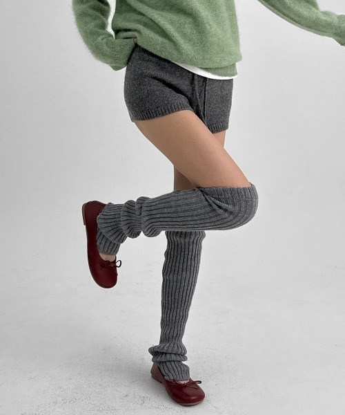 BLACKUP（ブラックアップ）の「[MADE] トマエバンディングニットショートパンツ（その他パンツ・レディース・ブラック/グレー・FREE）」の11枚目の写真