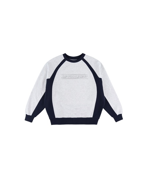 ALEXIA STAM（アリシアスタン）の「Wellness Contrast Crew Neck Sweatshirt /ウェルネス コントラストスウェット（スウェット・レディース・アイボリー/グレー・FREE）」の18枚目の写真