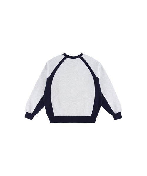 ALEXIA STAM（アリシアスタン）の「Wellness Contrast Crew Neck Sweatshirt /ウェルネス コントラストスウェット（スウェット・レディース・アイボリー/グレー・FREE）」の19枚目の写真