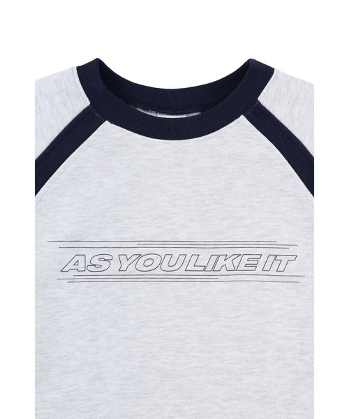 ALEXIA STAM（アリシアスタン）の「Wellness Contrast Crew Neck Sweatshirt /ウェルネス コントラストスウェット（スウェット・レディース・アイボリー/グレー・FREE）」の20枚目の写真